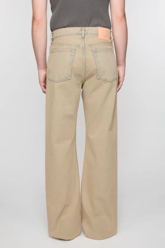 Washed Loose-Fit Jeans
