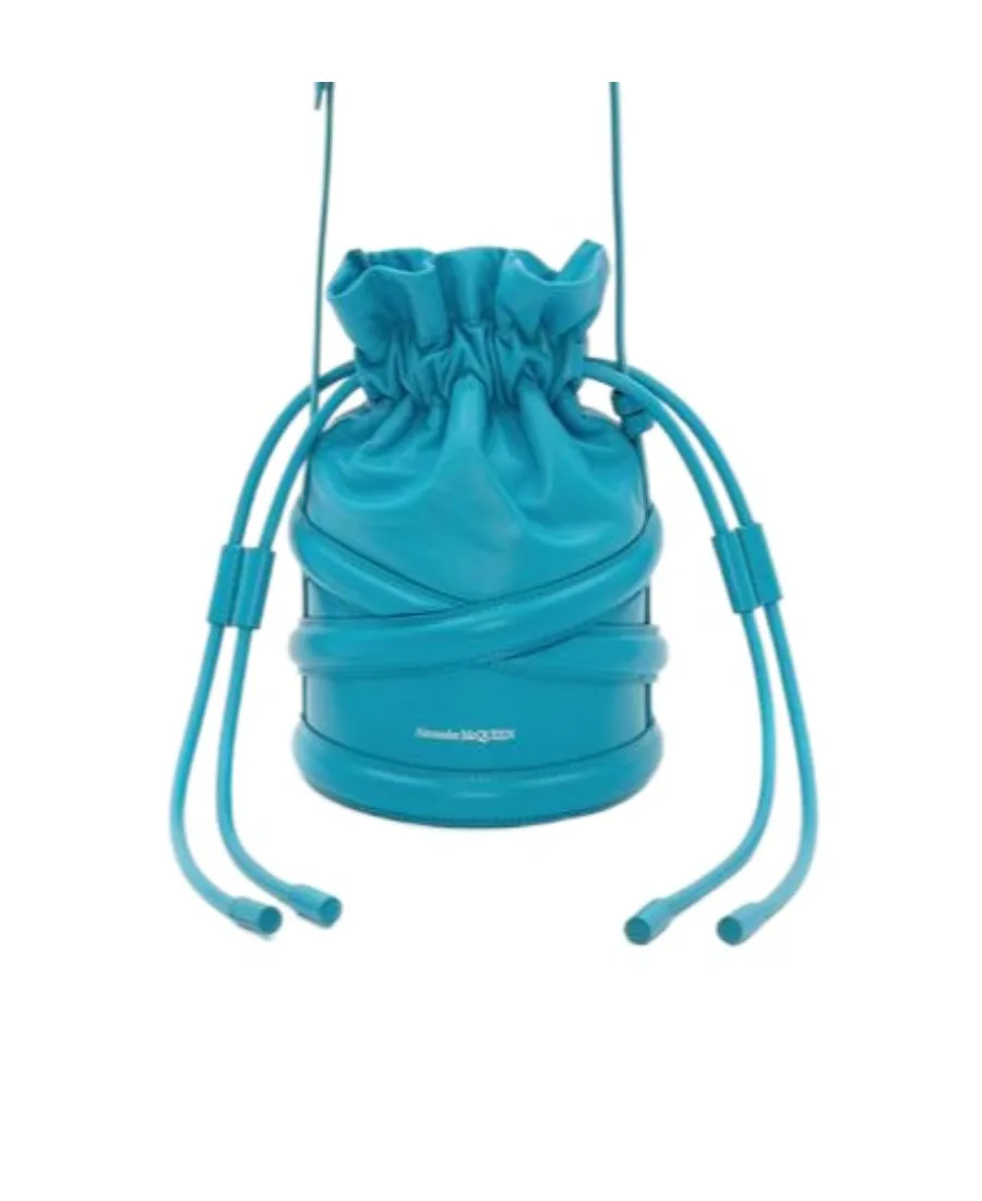 Logo Detailed Drawstring Bucket Bag