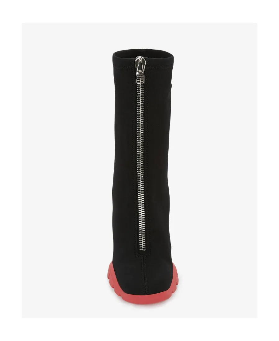 Scuba Front Zipped Boots