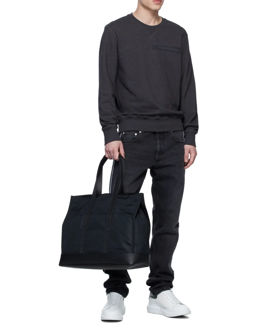 Logo Band Tote Bag