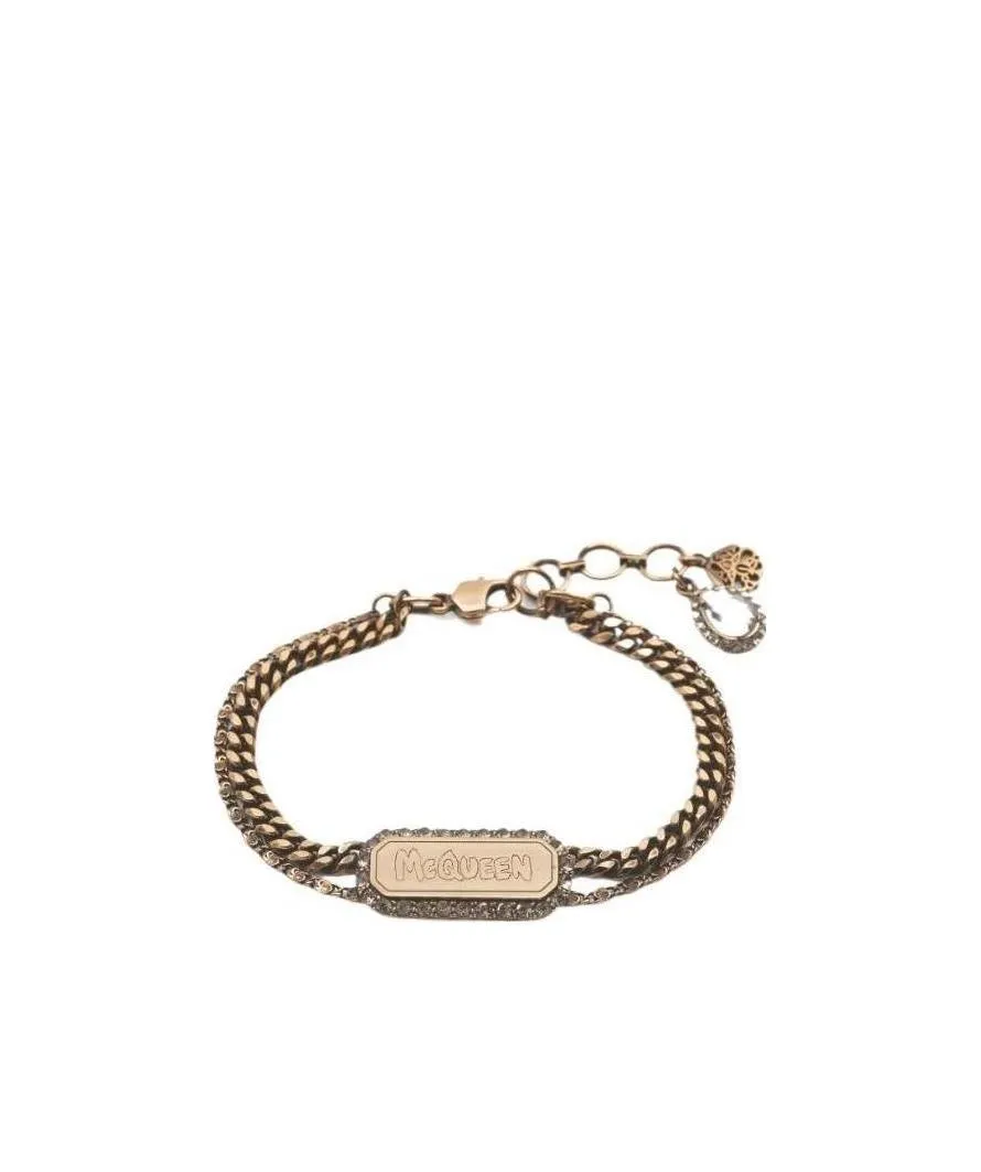 Graffiti Crystal-Embellished Bracelet