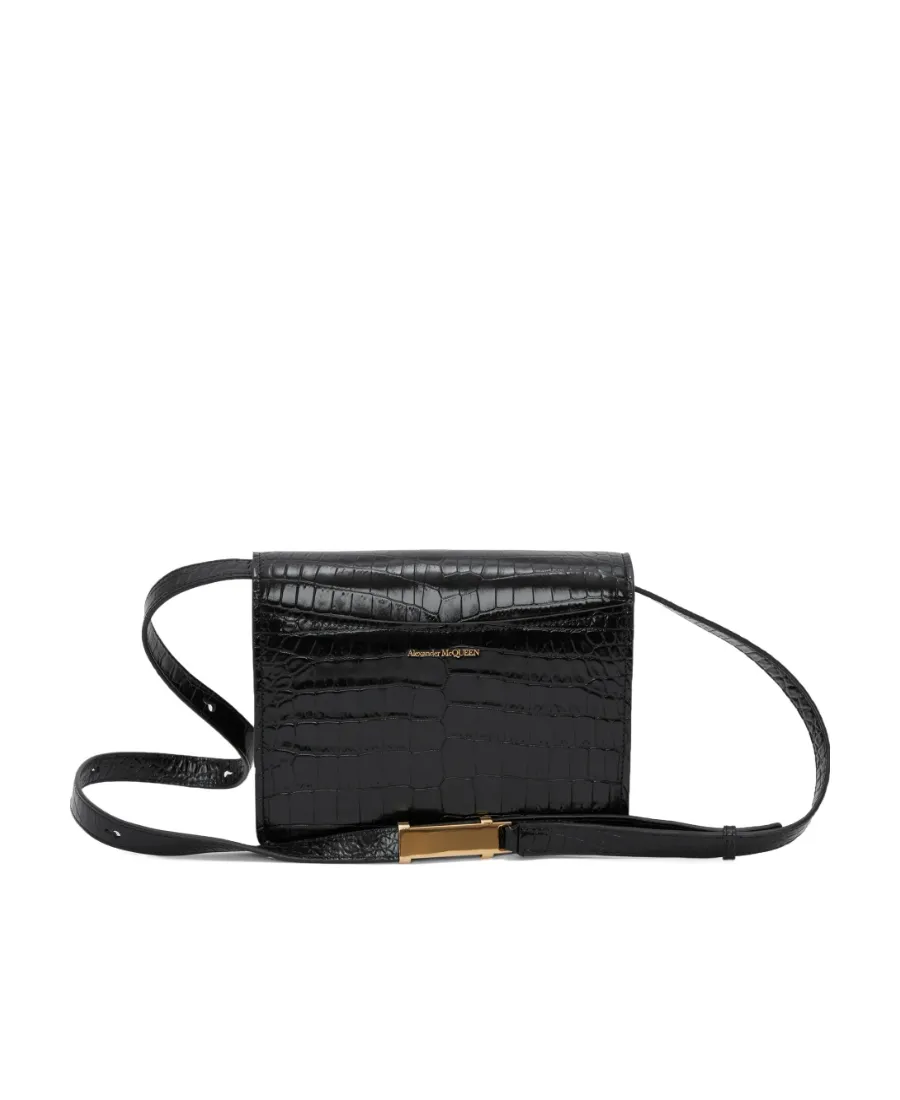 Logo Flip Shoulder Bag