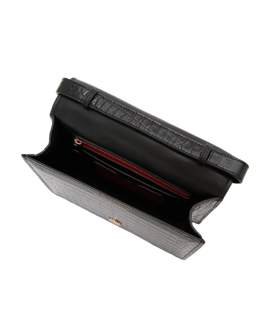 Logo Flip Shoulder Bag