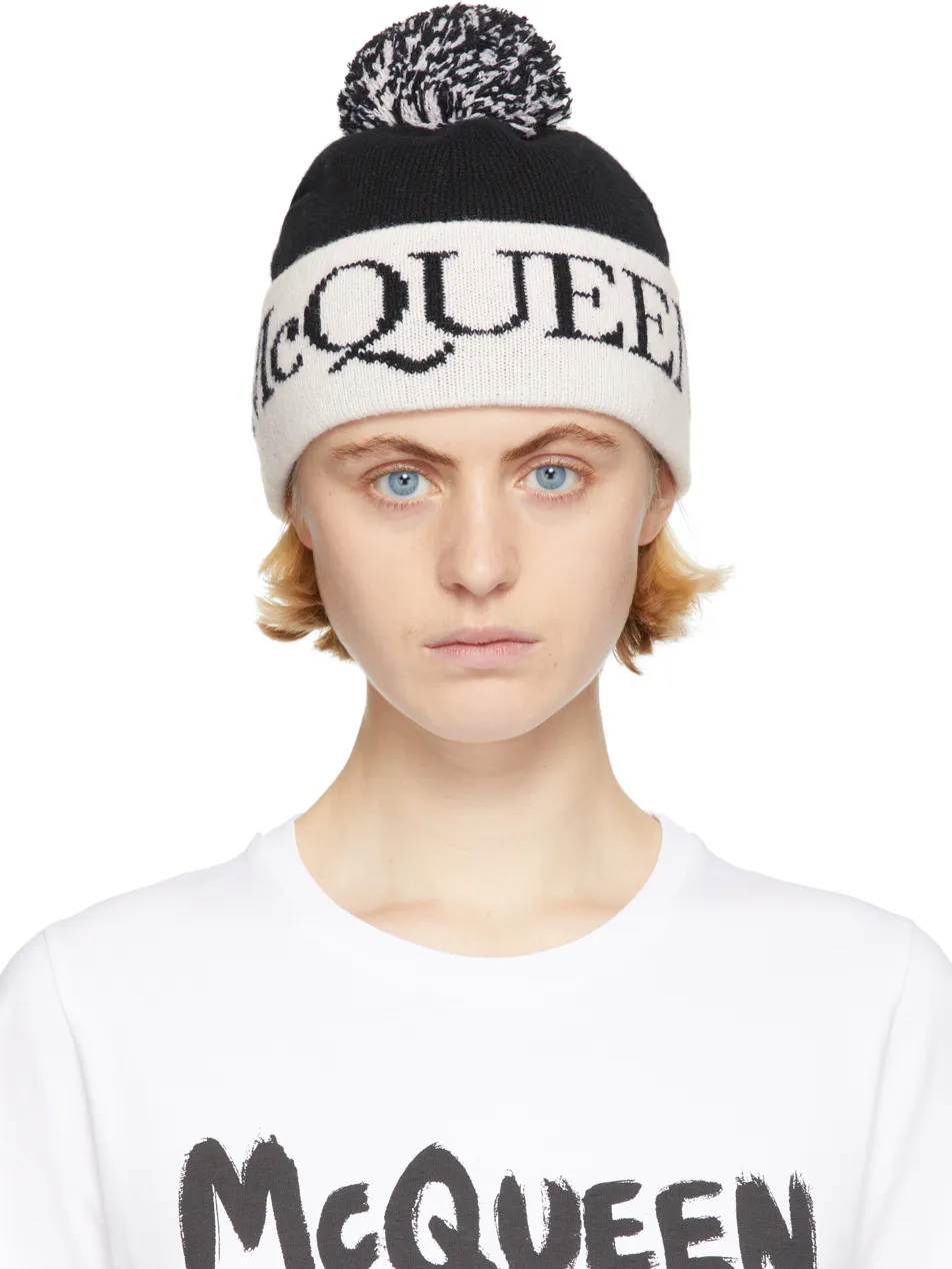 Logo-Intarsia Beanie