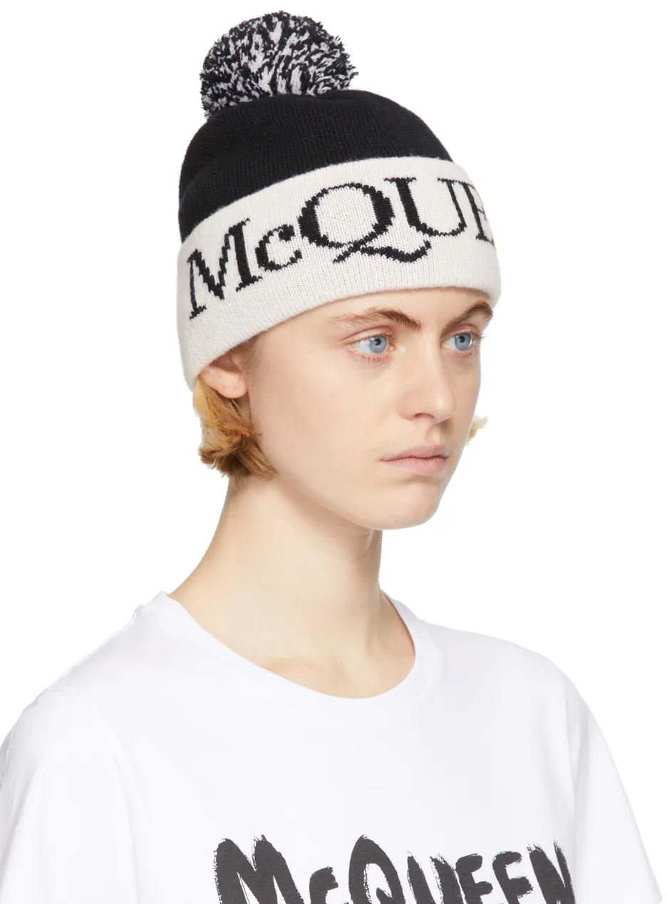 Logo-Intarsia Beanie