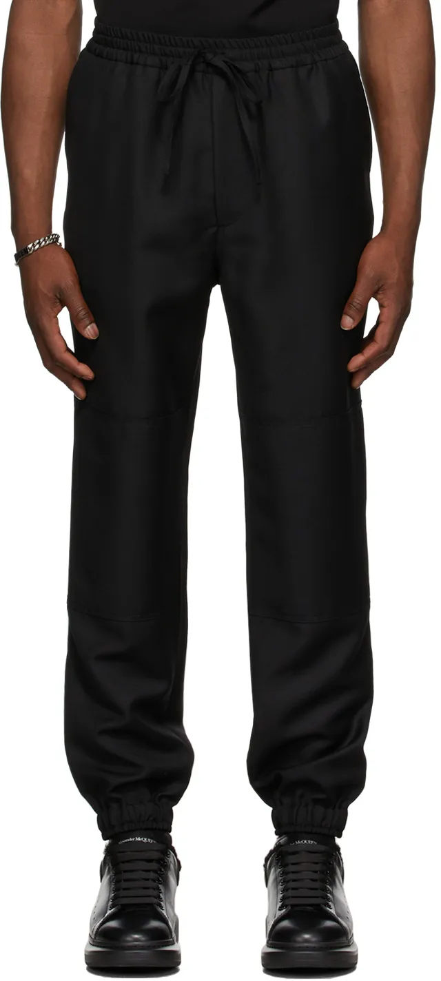 High-Rise Straight Leg Trousers