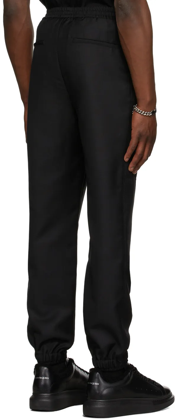 High-Rise Straight Leg Trousers