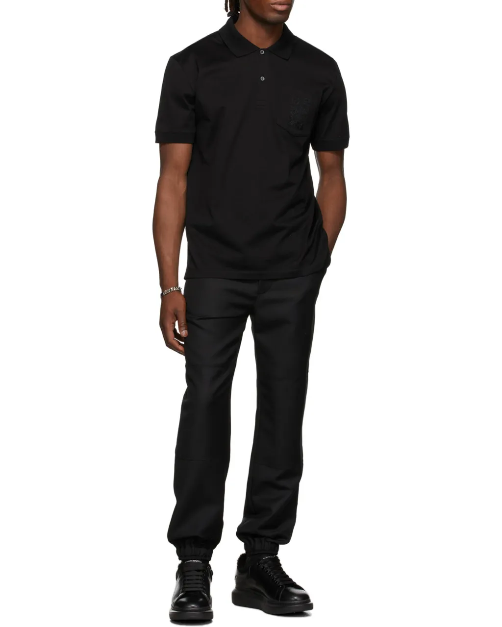 High-Rise Straight Leg Trousers