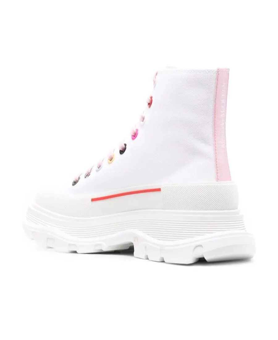 Ankle Lace-Up Sneakers