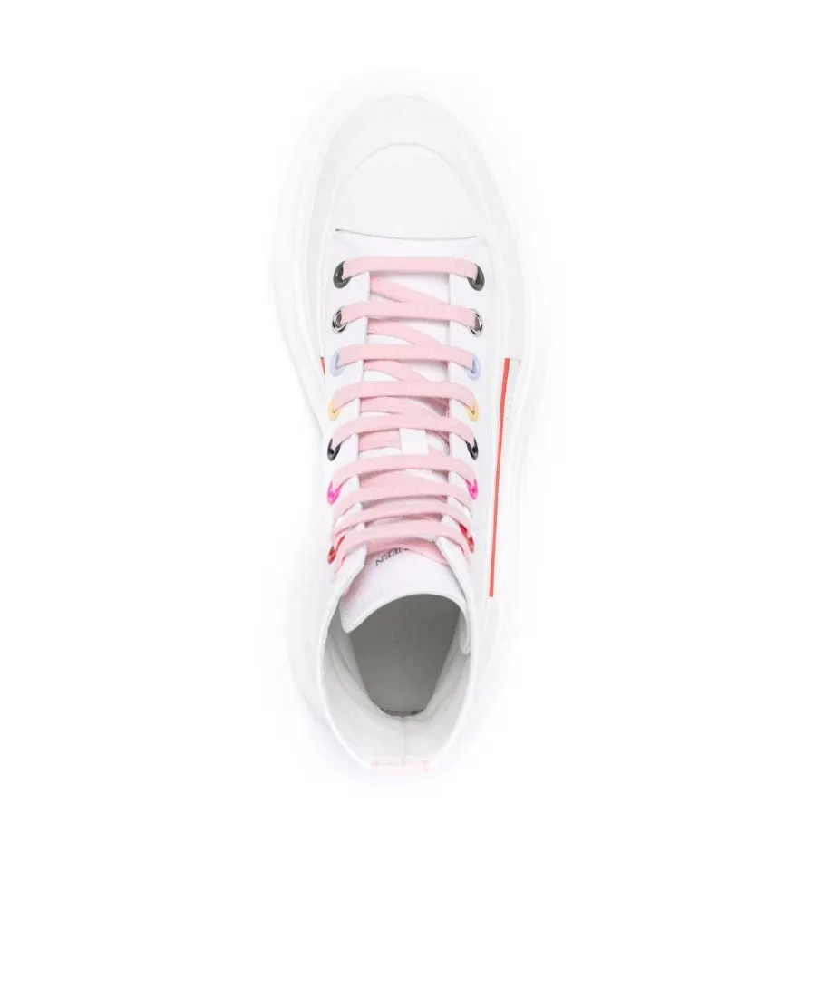 Ankle Lace-Up Sneakers