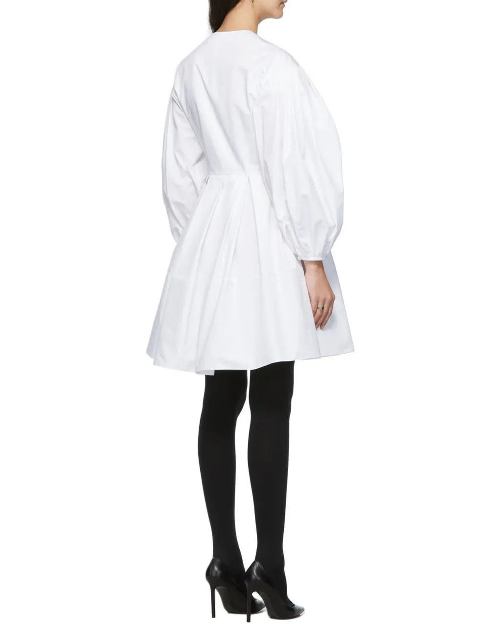 Cocoon Sleeve Zipped Mini Dress