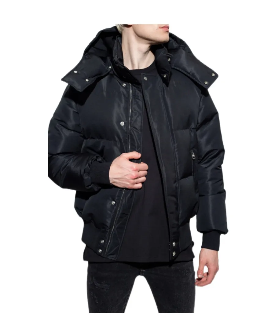 Zipped Hooded Puffer Jacket