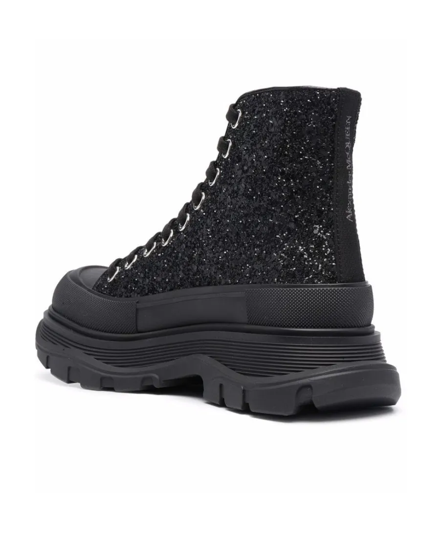 Tread Slick Glitter Ankle Boots