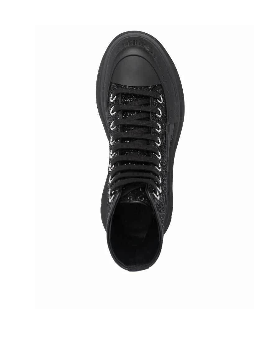 Tread Slick Glitter Ankle Boots