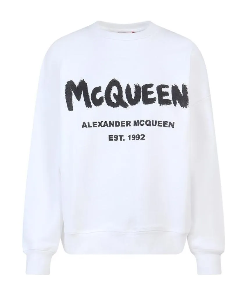 Logo Printed Crewneck Sweatshirt