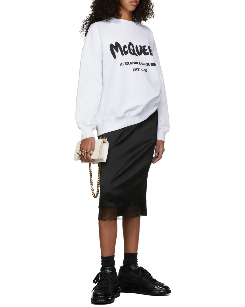 Logo Printed Crewneck Sweatshirt