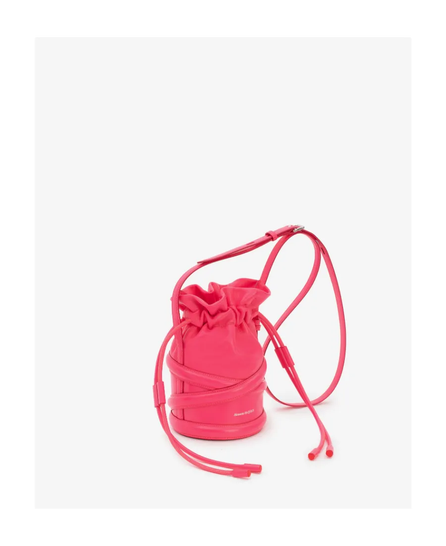 Logo Printed Bucket Bag