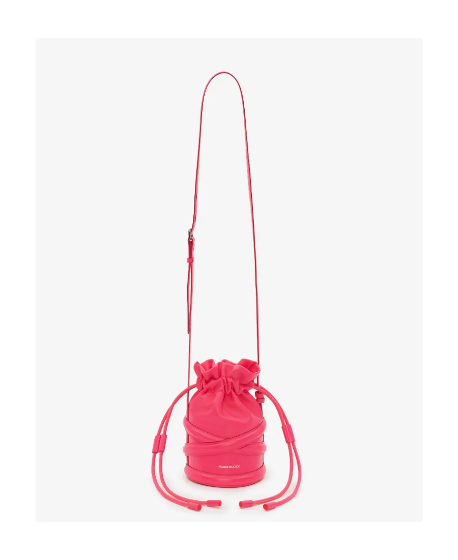 Logo Printed Bucket Bag