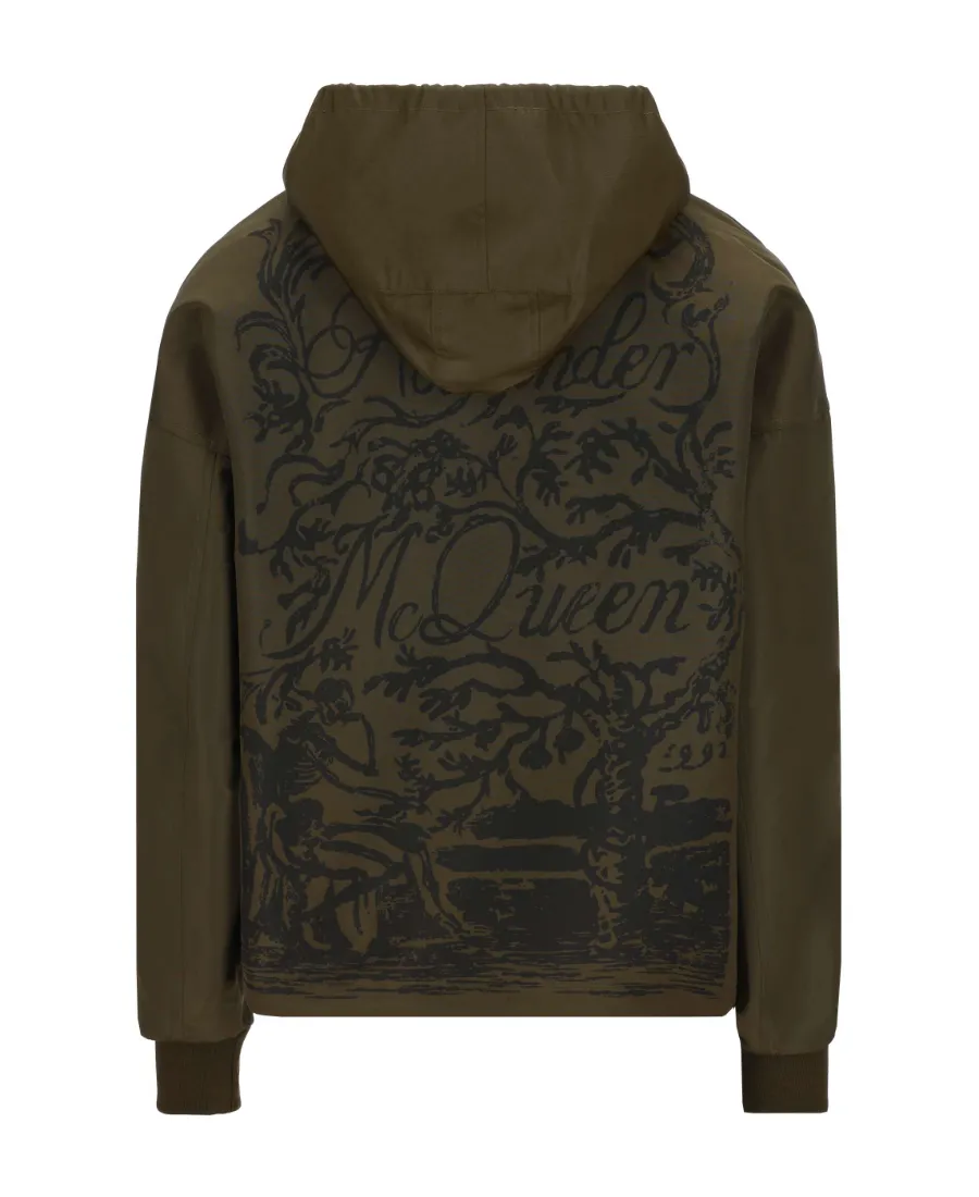 Zipped Hooded Jacket