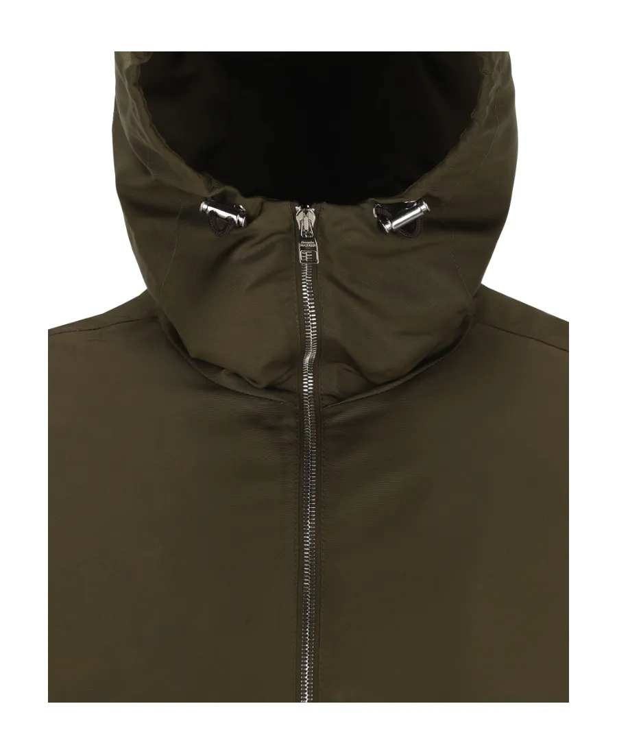 Zipped Hooded Jacket
