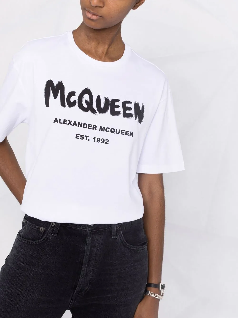 Logo Printed Crewneck T-Shirt