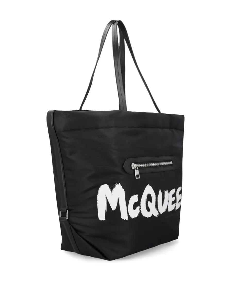 Logo Printed The Bundle Tote Bag