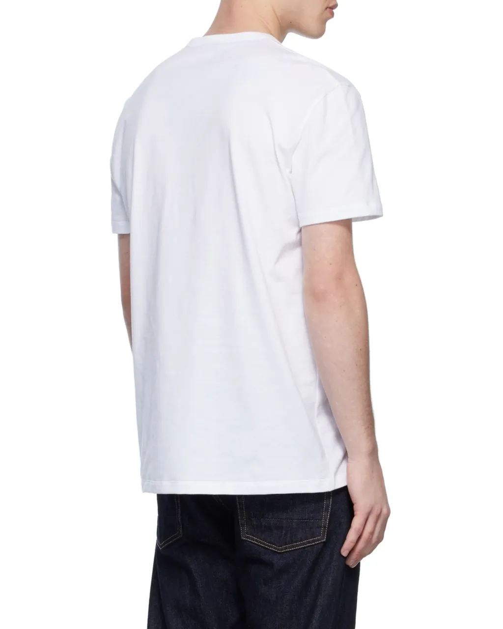 Skull Print Crewneck T-Shirt