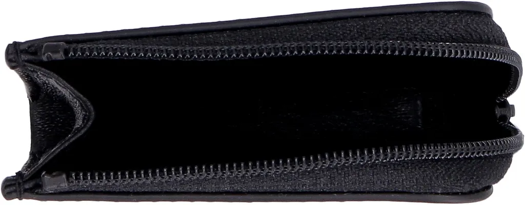 Logo Printed Zipped Wallet