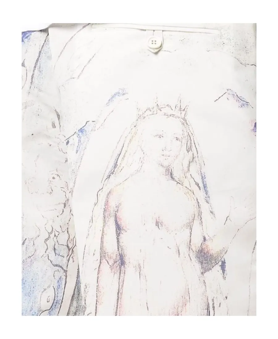 Allover Printed Chino Shorts