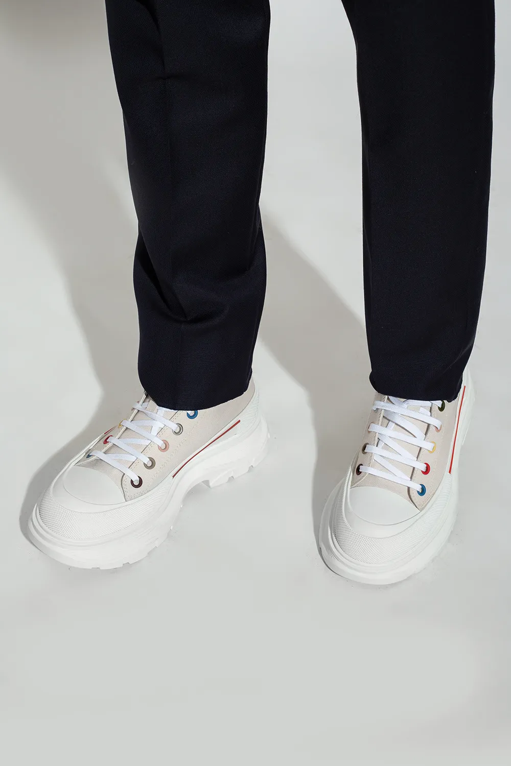 Tread Slick Lace-Up Sneakers