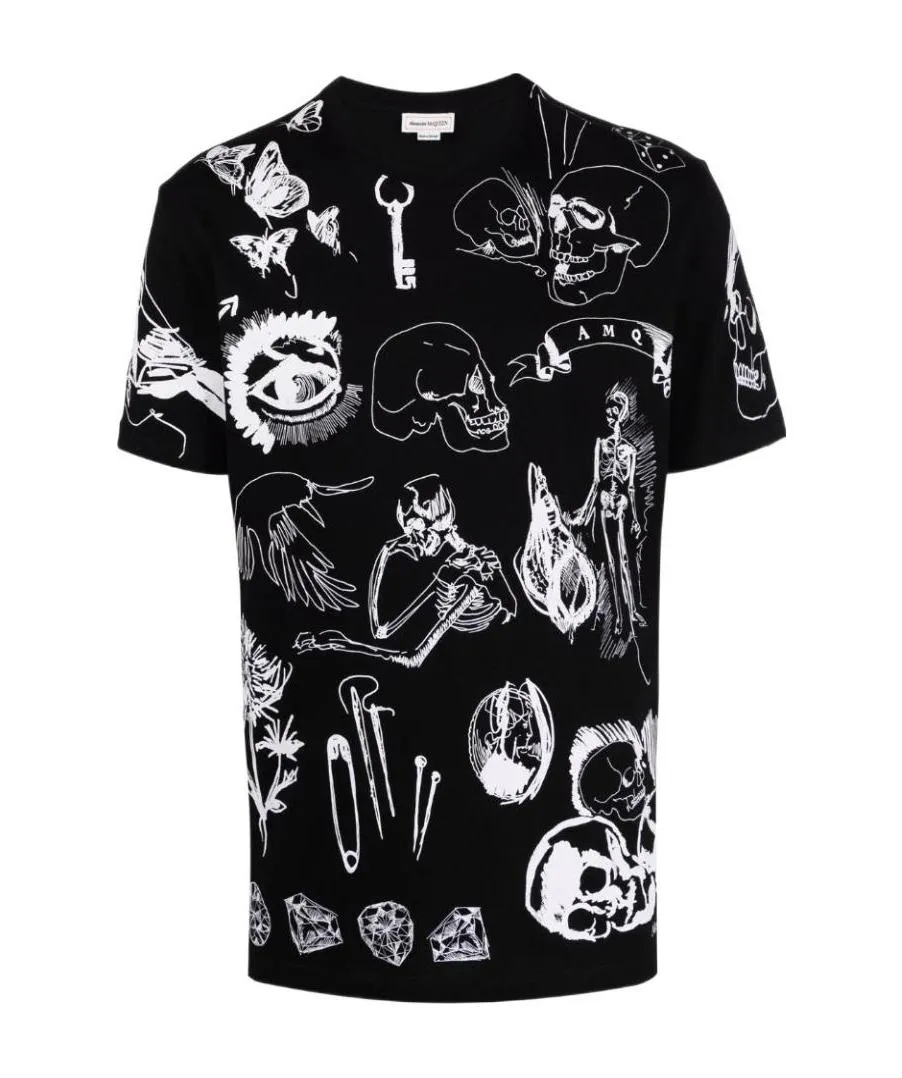 Skull Print T-Shirt