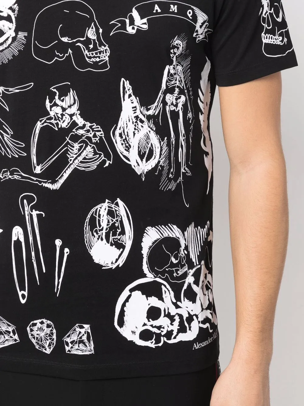 Skull Print T-Shirt