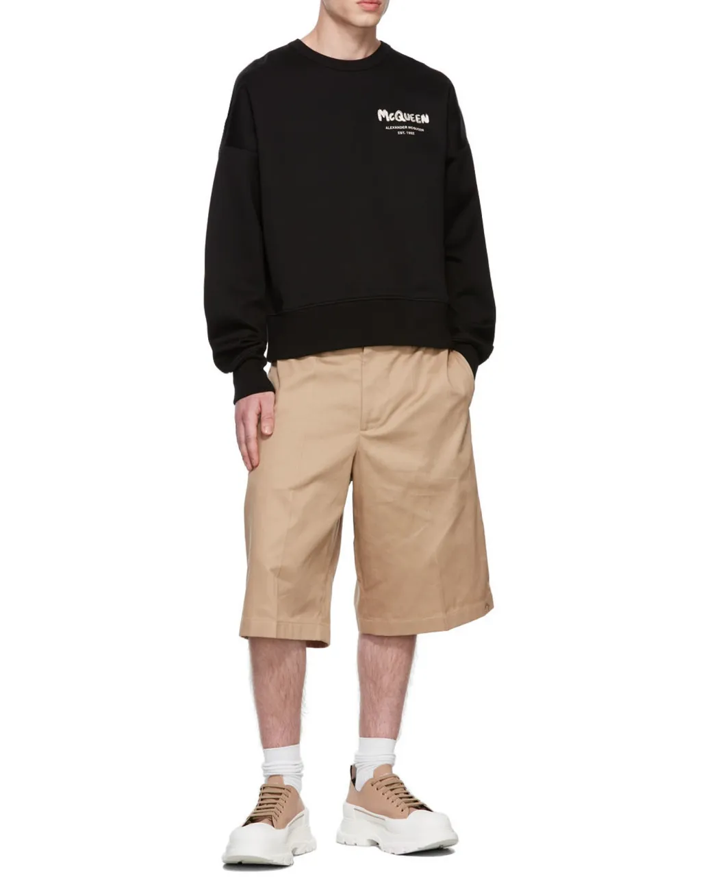 Grafitti Logo Printed Sweatshirt