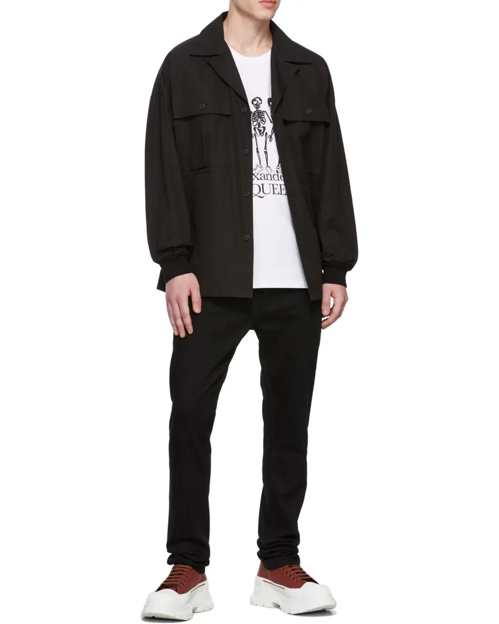 Skeleton Printed T-Shirt