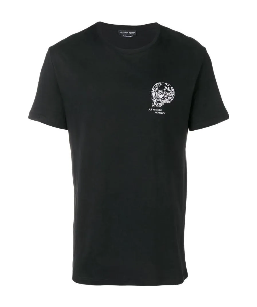 Open-Necked Black Shirt
