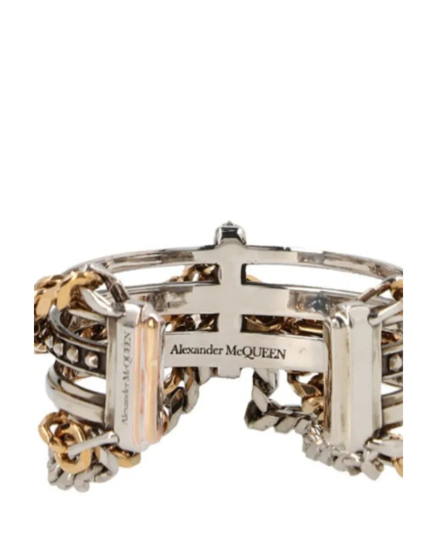 Multi-Chain Cuff Bracelet
