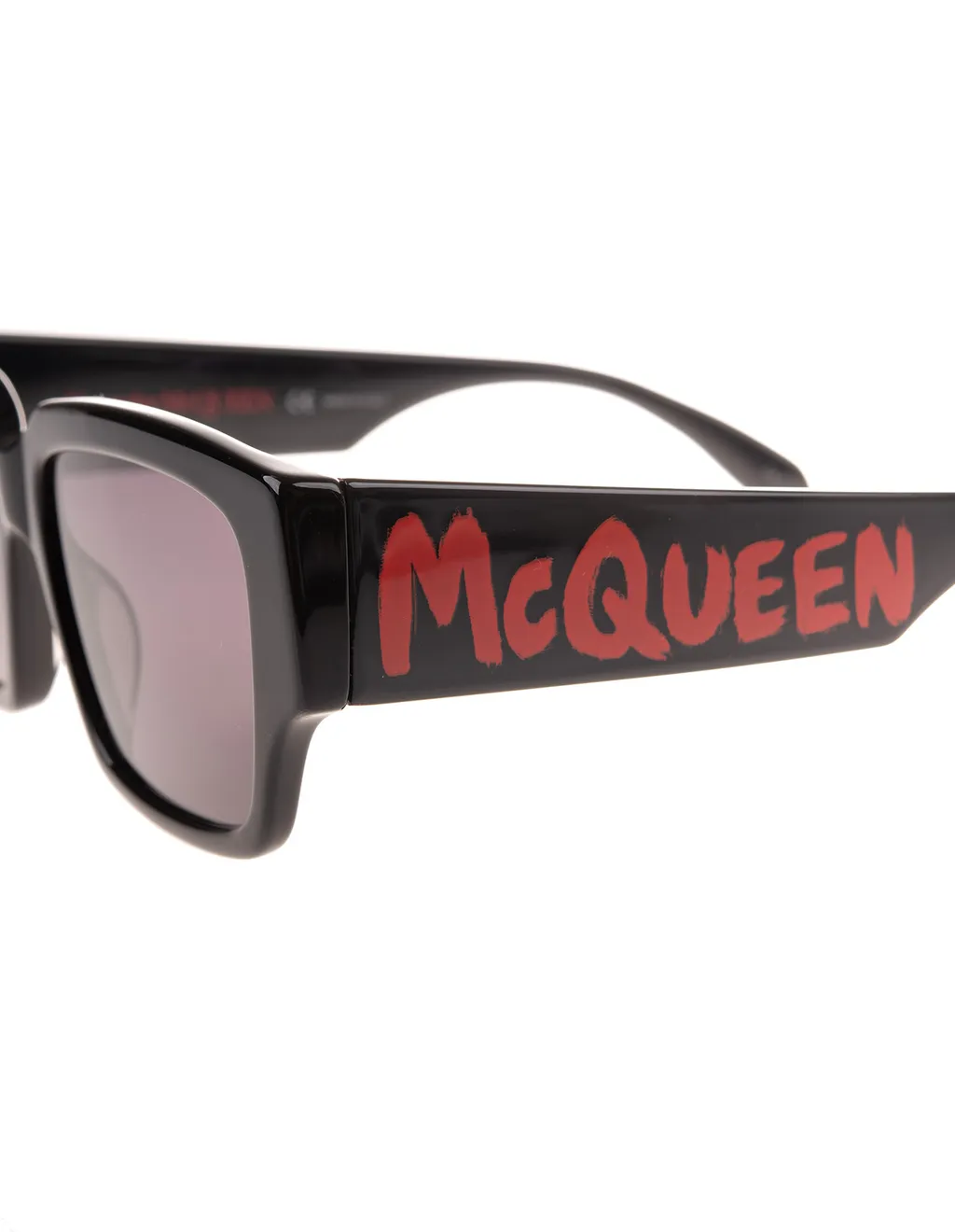 Graffiti Rectangular Frame Sunglasses