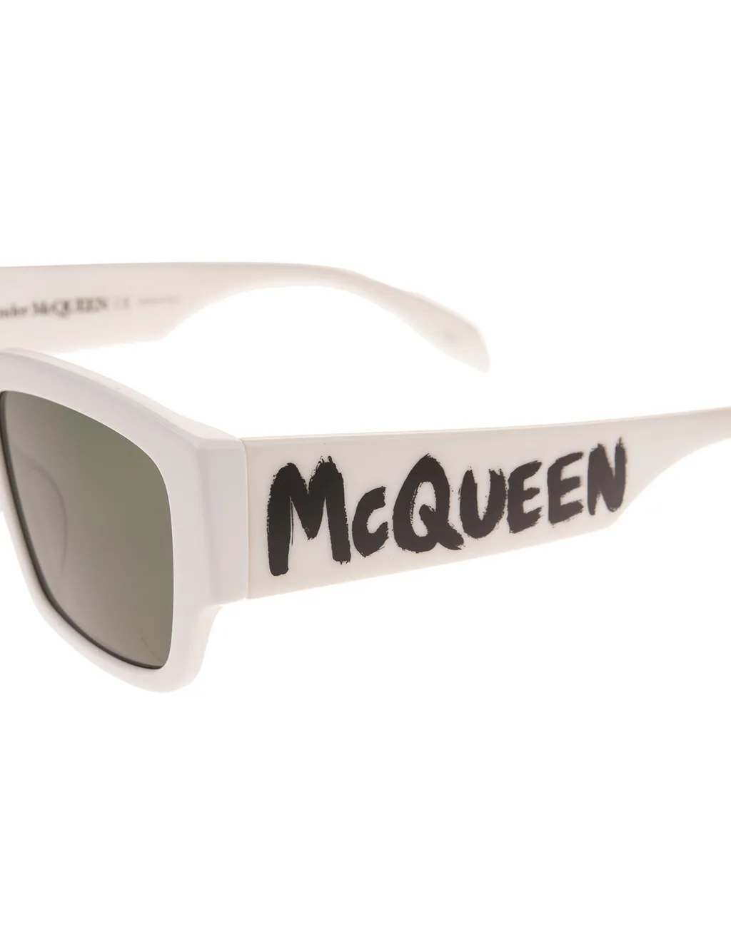 Logo-Arm Rectangle-Frame Sunglasses