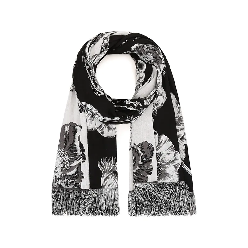 Floral Pattern Scarf