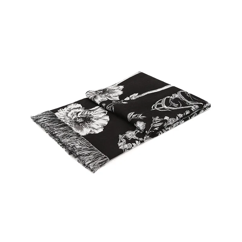 Floral Pattern Scarf