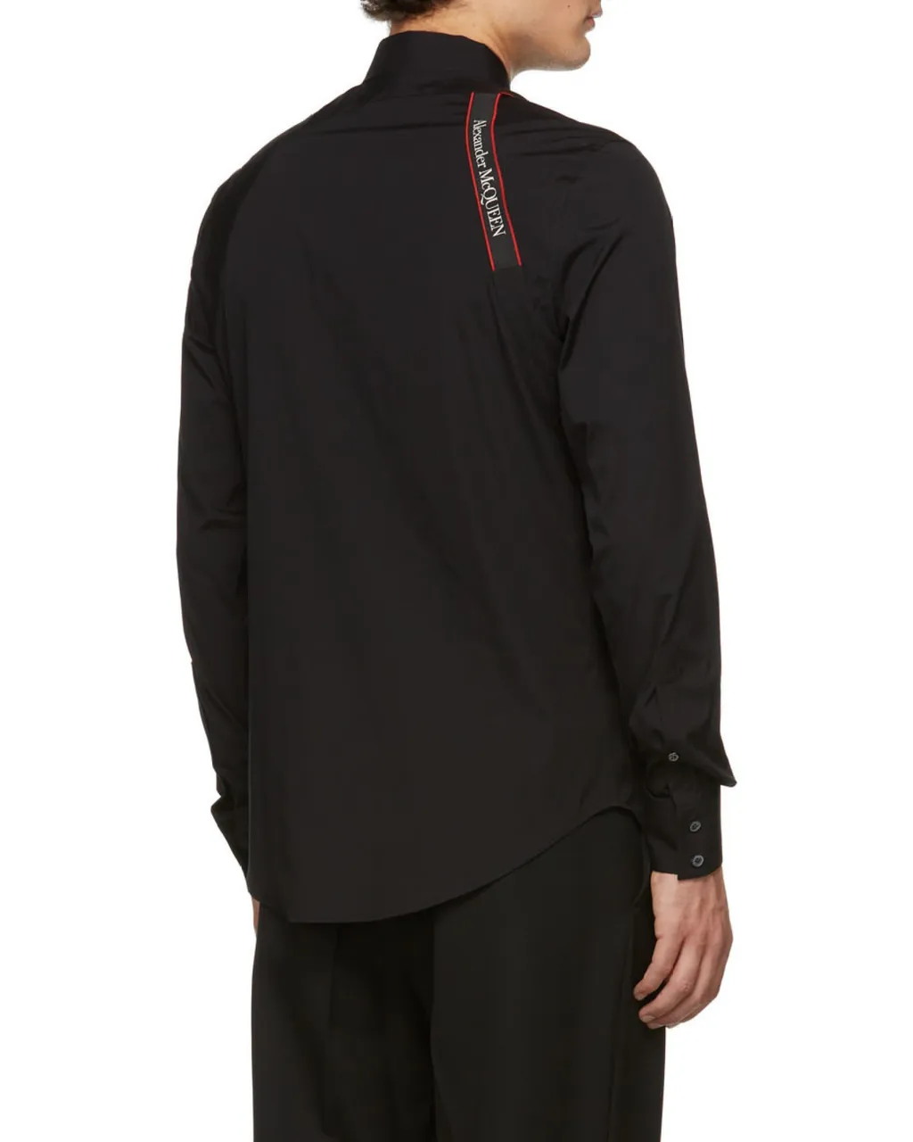 Logo Tape Harness Detailed Shirt