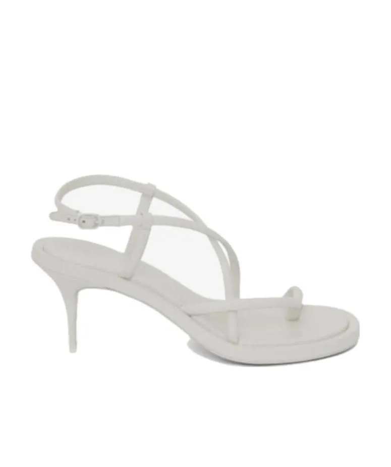 Strap-Detail Open-Toe Sandals