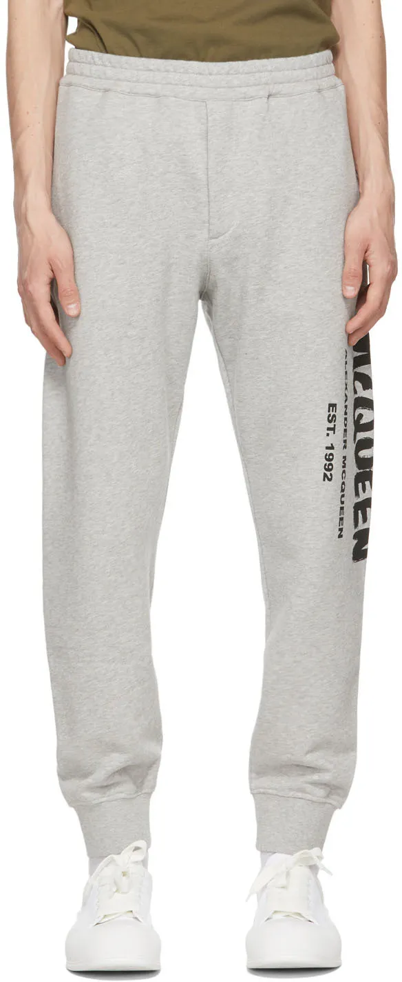 Graffiti Logo Printed Track Pants