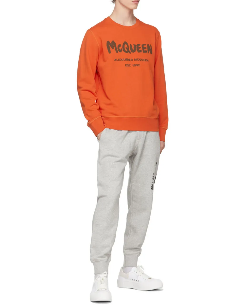 Graffiti Logo Printed Track Pants