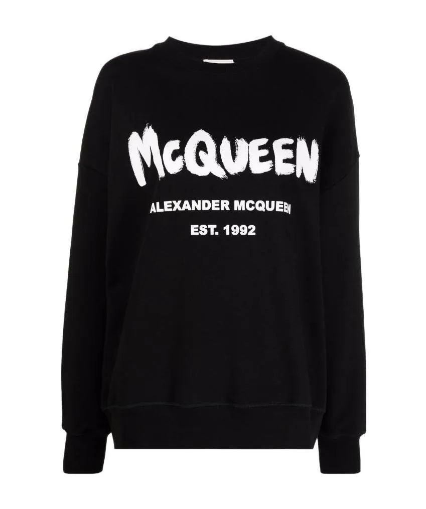 Graffiti Logo Crewneck Sweatshirt