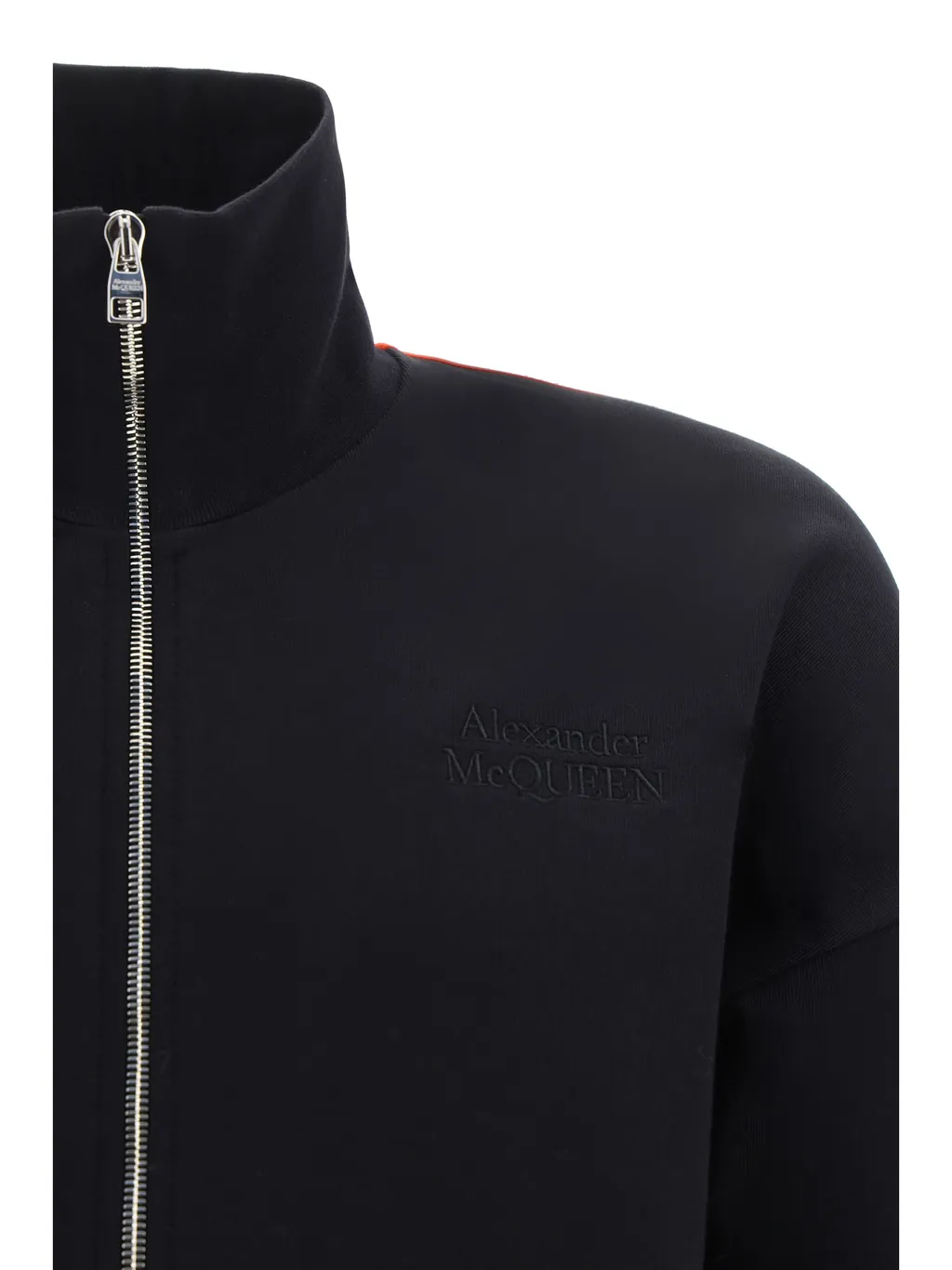 High-Neck Zipped Jacket