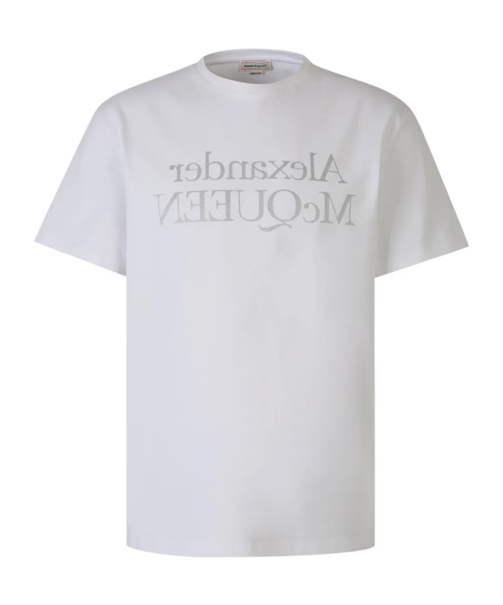 Reflective Logo Printed T-Shirt
