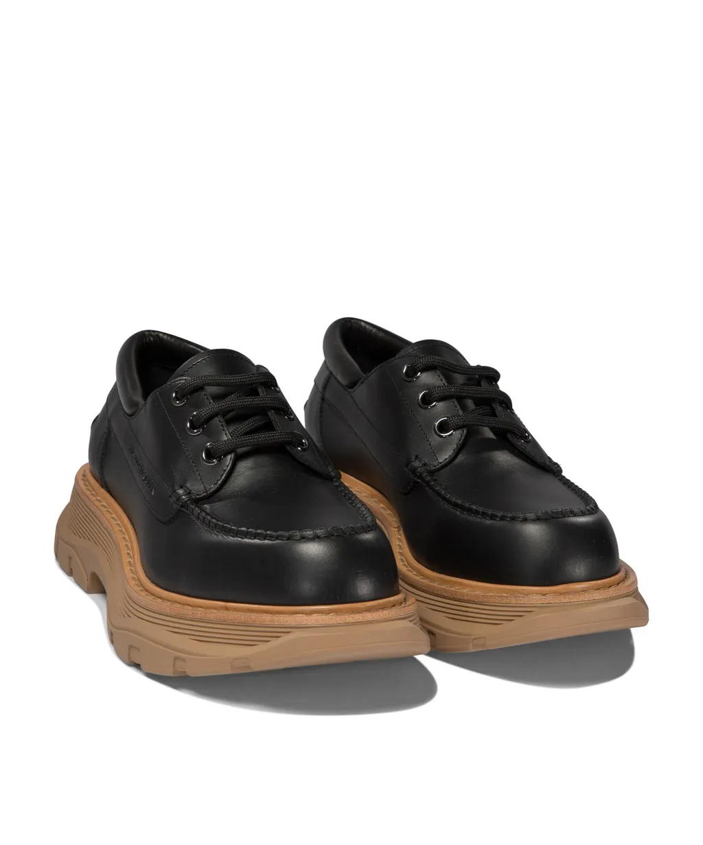 Chunky-Sole Lace-Up Shoes