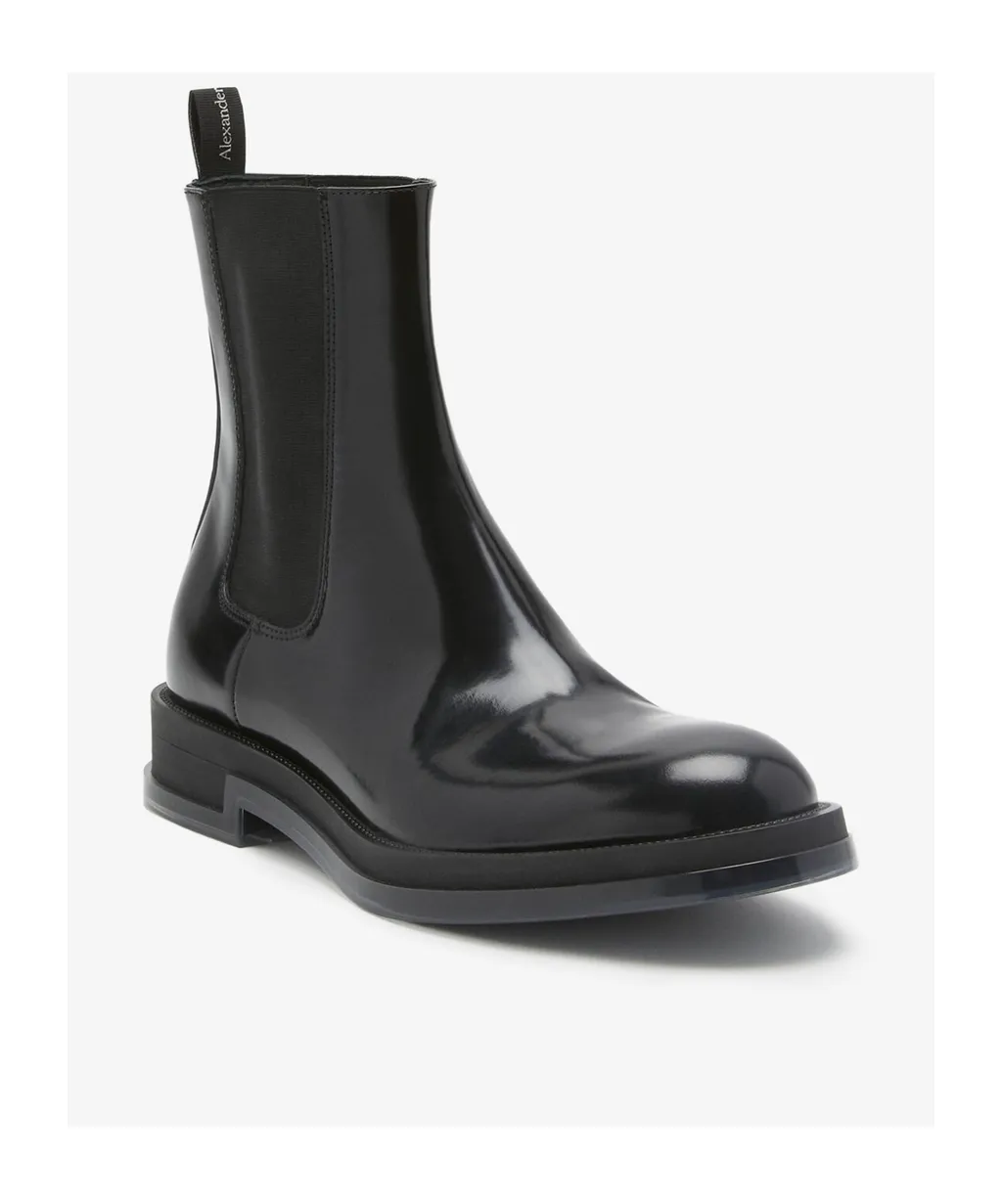 Round-Toe Ankle Boots