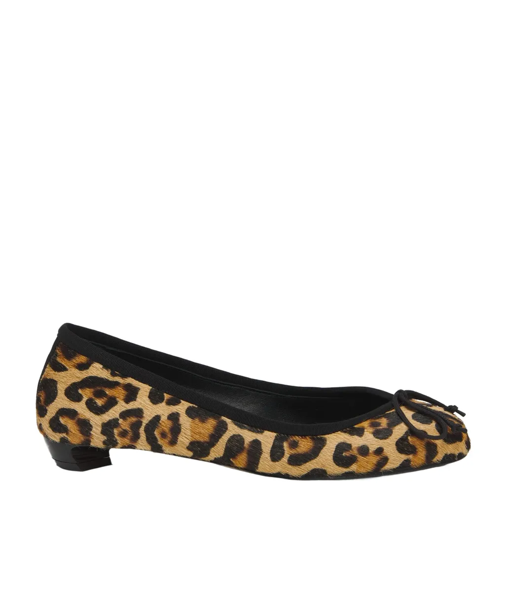 Armadillo Leopard Printed Ballet Flat